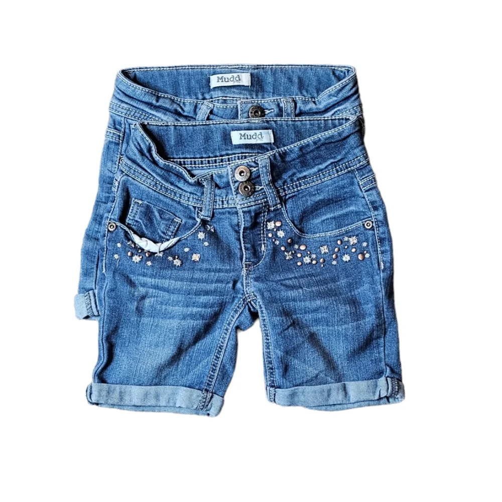 Mudd Jeans Set of two Jeans shorts Size 6 - Picture 4 of 12